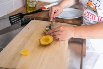 Visita al mercado de grupos pequeños y clase de cocina en Chieti