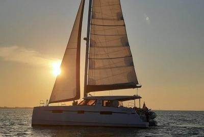 Día en el barco en Rimini