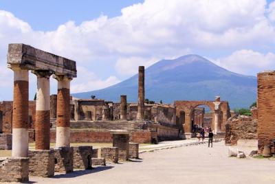Visita guiada privada de un día a Pompeya y el Vesubio desde la costa de Amalfi