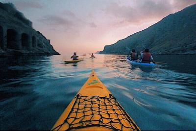 Eco aventura en la costa de Amalfi: caminata, snorkel y kayak