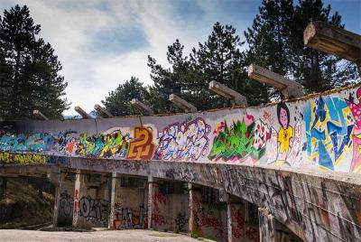 Sarajevo Street Art & Graffiti Workshop Funky Tour de medio día por Sarajevo