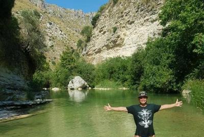 Garganta caminando en el mejor cañón de Sicilia Garganta caminando en el mejor cañón de Sicilia