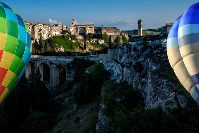 Vuelo en globo aerostático para grupos pequeños en Gravina in Puglia