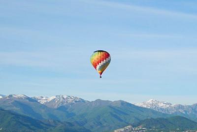 Vuelo en globo aerostático sobre Piamonte desde Turín