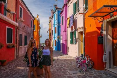 Visita al cristal de Murano y el encaje de Burano desde Venecia