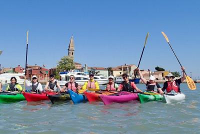 Tour de medio día en kayak desde Venecia a Burano