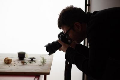 taller de estudio de fotografía de alimentos