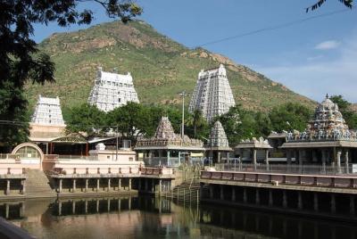 Excursión privada de un día desde Trichy a Tiruvannamalai con recogida