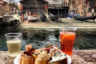 Beber comer y caminar en Venecia