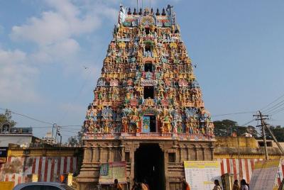 Templo de Júpiter en Alangudi de Trichy