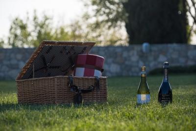 Picnic de rubíes en la terraza