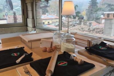 Cooking Class Verona, Cooking in a Crystal Kitchen