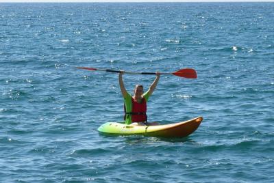 Inciación o travesía guiada en Kayak por la Bahía de El Campello(Alicante) Inciación o travesía guiada en Kayak por la Bahía de El Campello(Alicante)