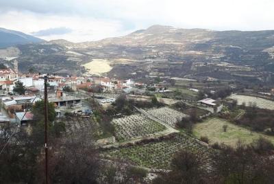 Los pueblos del vino de la montaña de Troodos