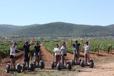 SEGWAY WINE TOUR PENEDÉS: Viñedos guiados en Segway Tour. Cata de vinos y almuerzo