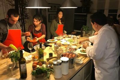 Clase de cocina privada en Barcelona