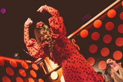 Espectáculo de flamenco en Los Tarantos de Barcelona