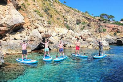 Paddle SUP Secret Blue Lagoon & Cave Tour en Jávea Paddle SUP Secret Blue Lagoon & Cave Tour en Jávea