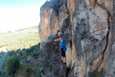 Vía Ferrata de Moclín en Granada