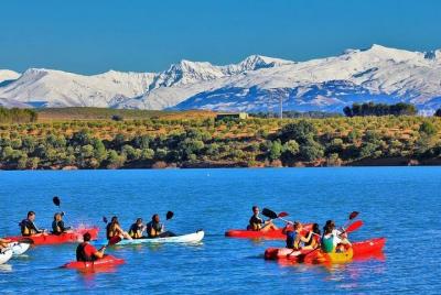 Multiaventura en el pantano de cubillas en granada