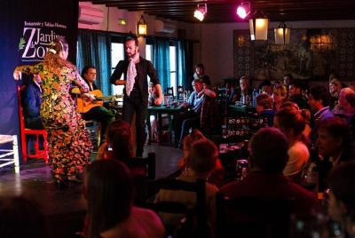 Espectáculo flamenco en Jardines de Zoraya, Granada