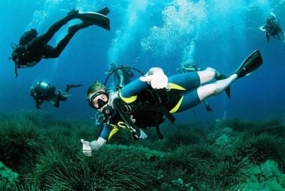 Bautismo de buceo en Ibiza