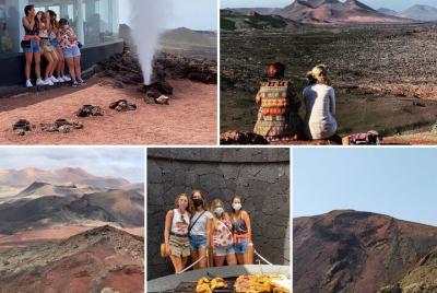 Visita Timanfaya, Mirador, Cueva y Jameos