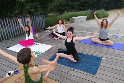 meditación guiada al aire libre ''Transevolucion''