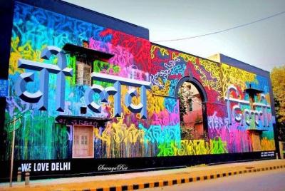 Una comida con vistas: comida callejera y arte callejero en Delhi