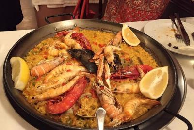 Clase de cocina de paella y tortilla