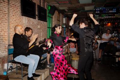 Actuación flamenca íntima Actuación flamenca íntima