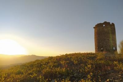 Stupa Budista & Torre Atalaya - Comares - Cútar - El Borge Stupa Budista & Torre Atalaya - Comares - Cútar - El Borge