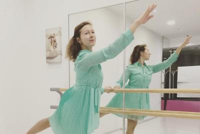 Russian ballet class Russian ballet class