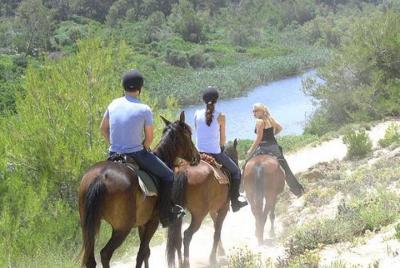Recorrido nocturno en Mallorca: paseo a caballo, cena y baile Recorrido nocturno en Mallorca: paseo a caballo, cena y baile