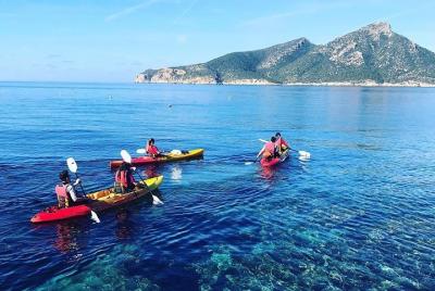 Con el kayak de Sant Elm a la isla Dragonera Con el kayak de Sant Elm a la isla Dragonera