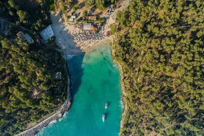 Lanzadera a Cala Mondragó Lanzadera a Cala Mondragó