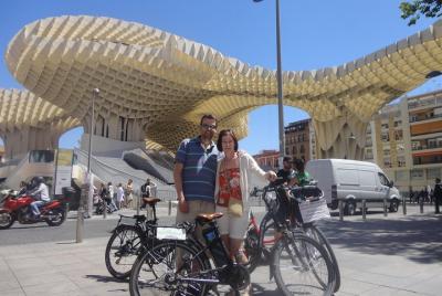 Recorrido de aventura en bicicleta eléctrica en Sevilla Recorrido de aventura en bicicleta eléctrica en Sevilla