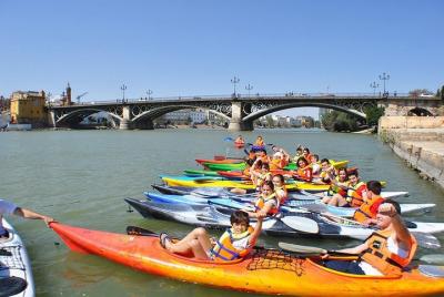 Kayak en el Guadalquivir Kayak en el Guadalquivir
