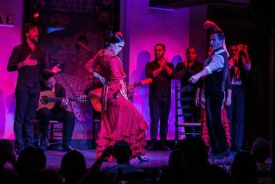 Espectáculo de flamenco en el tablao flamenco El Arenal de Sevilla Espectáculo de flamenco en el tablao flamenco El Arenal de Sevilla