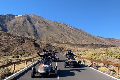 Excursión en Moto de 3 Ruedas por el Monte Teide  Excursión en Moto de 3 Ruedas por el Monte Teide