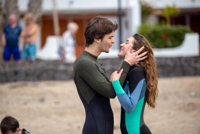 Lección de surf en pareja privada Lección de surf en pareja privada