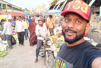 Tour de mercado de flores y frutas