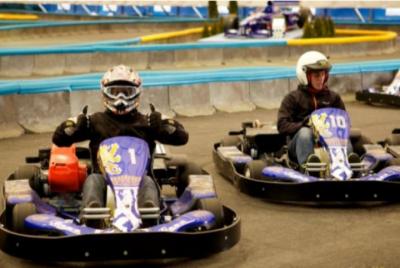 Experiencia de Go-Kart cubierta en Horni Pocernice desde Praga