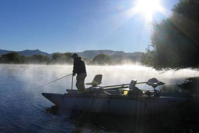 Excursión de medio día para hacer pesca con mosca o de spinning en el río Limay desde Bariloche Excursión de medio día para hacer pesca con mosca o de spinning en el río Limay desde Bariloche