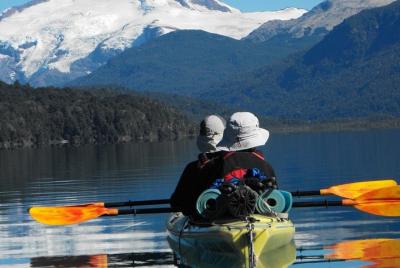 Excursión de medio día en kayak por el lago Gutiérrez desde Bariloche