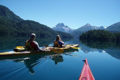 Medio día en kayak suave en Bariloche