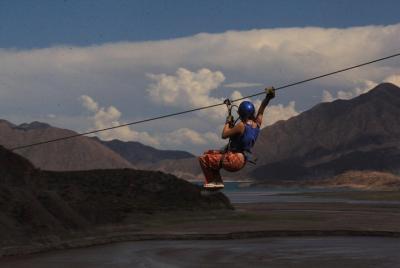 Mendoza : Full day Potrerillos : Rafting por el Rio Mendoza y CANOPY ADRENALINA