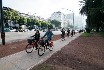 Recorrido en bicicleta en los barrios del norte de Buenos Aires
