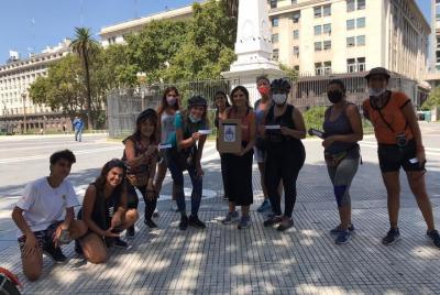 Recorrido en bicicleta por el sur de Buenos Aires