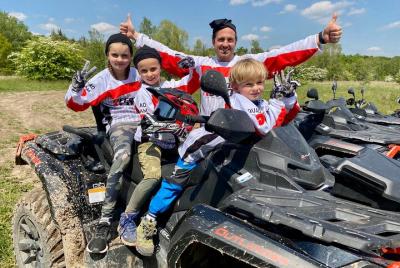 Aventura en quad para familias con niños en Milovice